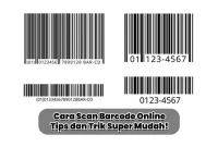 Cara Scan Barcode Online