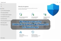 Windows Security Tidak Bisa Dibuka Windows 11