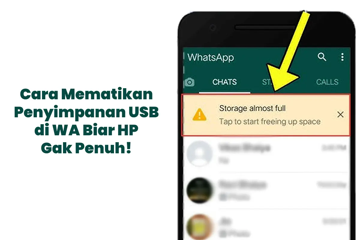 Cara Mematikan Penyimpanan USB di WA