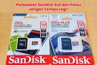 Perbedaan Sandisk Asli dan Palsu