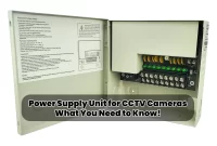 Power Supply Unit for CCTV Cameras