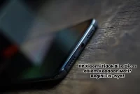 HP Xiaomi Tidak Bisa Dicas dalam Keadaan Mati