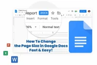 How To Change the Page Size in Google Docs