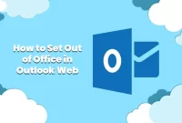 How to Set Out of Office in Outlook Web