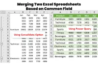 Merging Two Excel Spreadsheets Based on Common Field