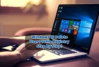 Windows 10 Delete User Profile Registry
