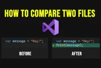 compare two files in vscode