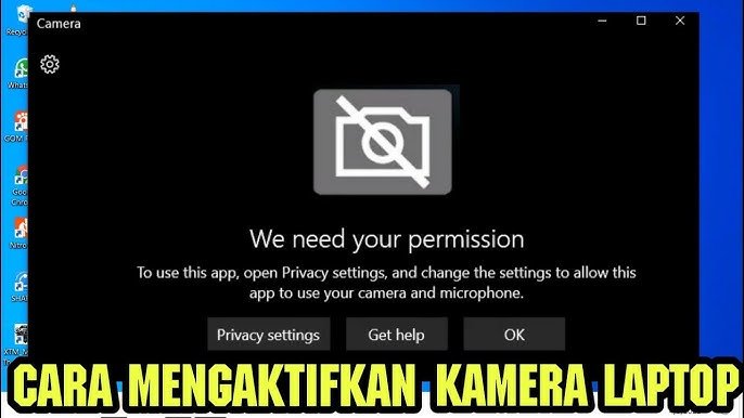 Cara Mengaktifkan Kamera Laptop