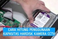 Jangan Sampai Rekaman Terhapus! Ini Cara Akurat Hitung Kapasitas Hardisk CCTV untuk 30 Hari
